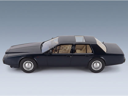 Aston Martin Lagonda S2 1990 Blue Cult Scale Models 1:18 scale model - side view