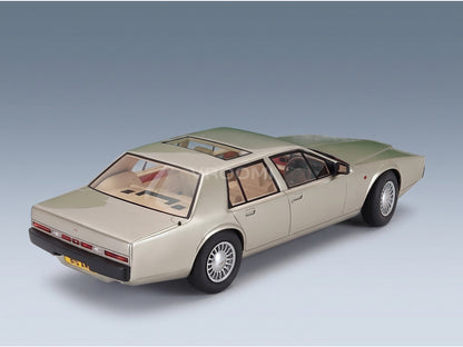 Aston Martin Lagonda S2 1990 Sand Cult Scale Models 1:18 scale model - rear three-quarter view