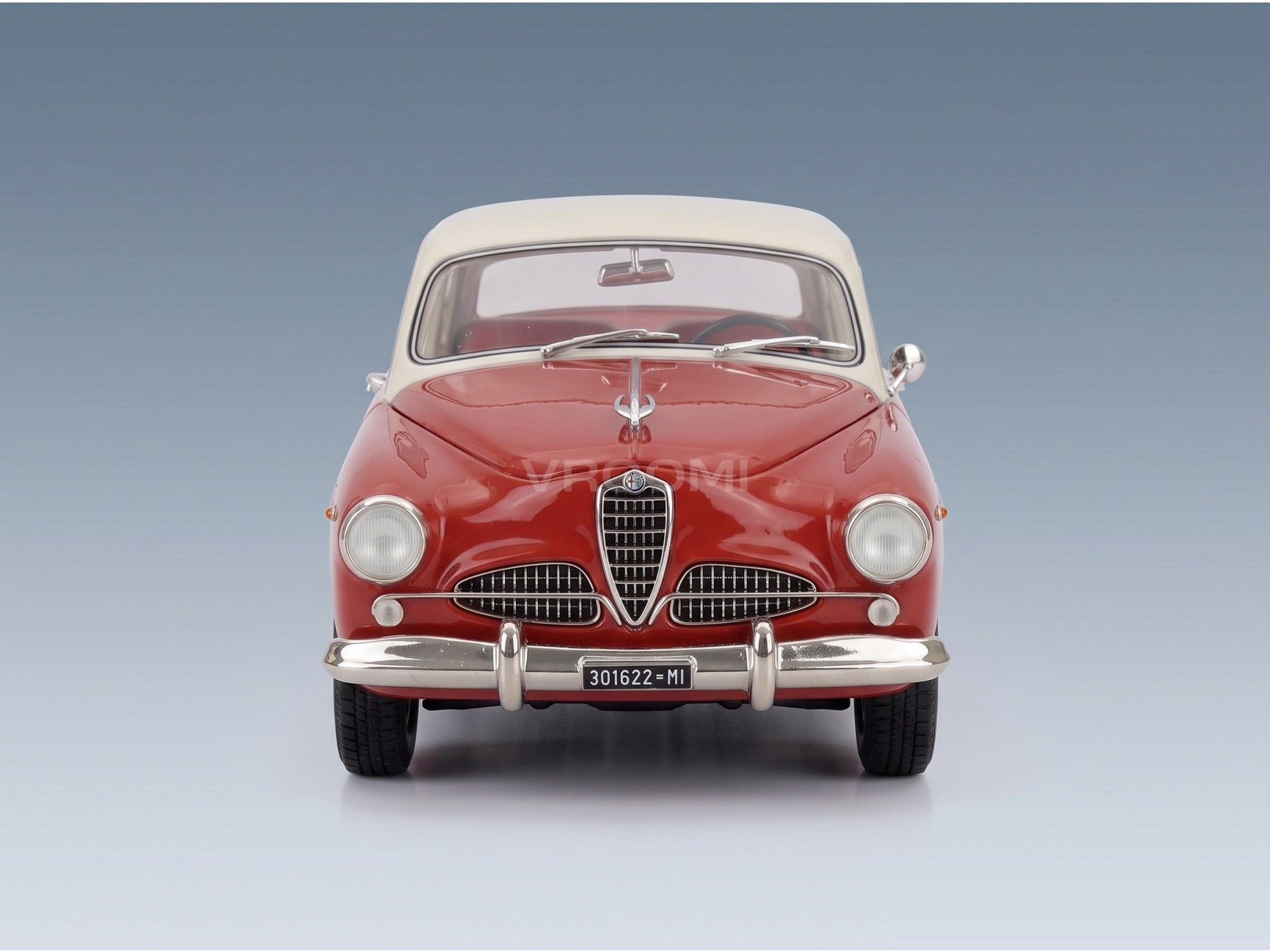 Alfa Romeo 1900 Super Berlina 1958 Red White Cult Scale Models 1:18 scale model - front view
