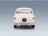 Alfa Romeo 1900 Super Berlina 1958 Red White Cult Scale Models 1:18 scale model - rear view