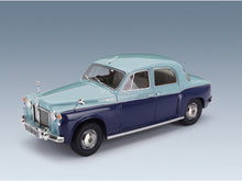 Rover 110 P4 1962 Two-Tone Blue Cult Scale Models 1:18 scale model - front three-quarter view