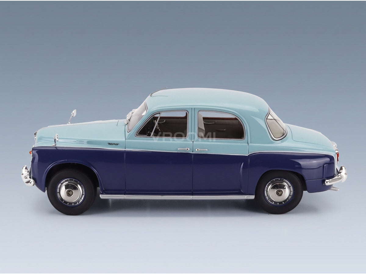 Rover 110 P4 1962 Two-Tone Blue Cult Scale Models 1:18 scale model - side view