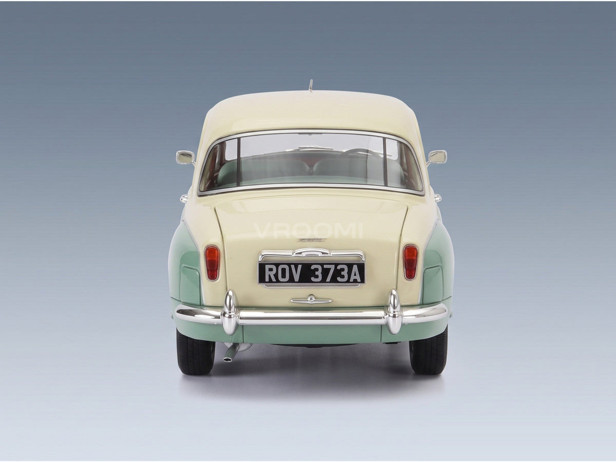 Rover 110 P4 1962 Cream Green Cult Scale Models 1:18 scale model - rear view