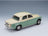 Rover 110 P4 1962 Cream Green Cult Scale Models 1:18 scale model - rear three-quarter view