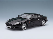 Aston Martin DB7 Coupé 1999 Black Cult Scale Models 1:18 scale model - front three-quarter view