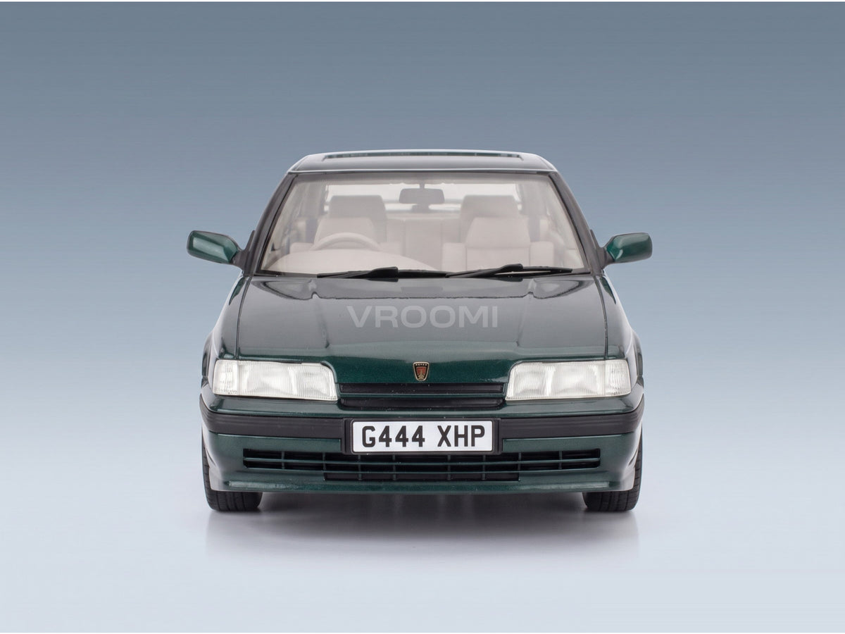 Rover Vitesse 827 1988 Green Metallic Cult Scale Models 1:18 scale model - front view