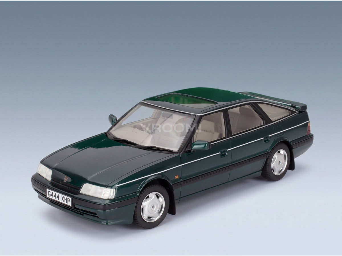 Rover Vitesse 827 1988 Green Metallic Cult Scale Models 1:18 scale model - front three-quarter view