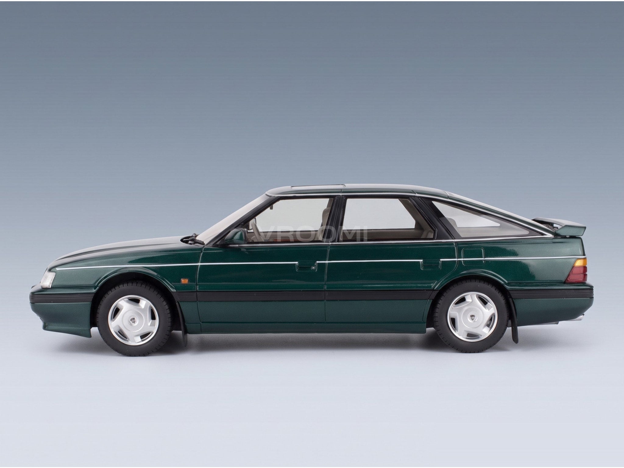 Rover Vitesse 827 1988 Green Metallic Cult Scale Models 1:18 scale model - side view