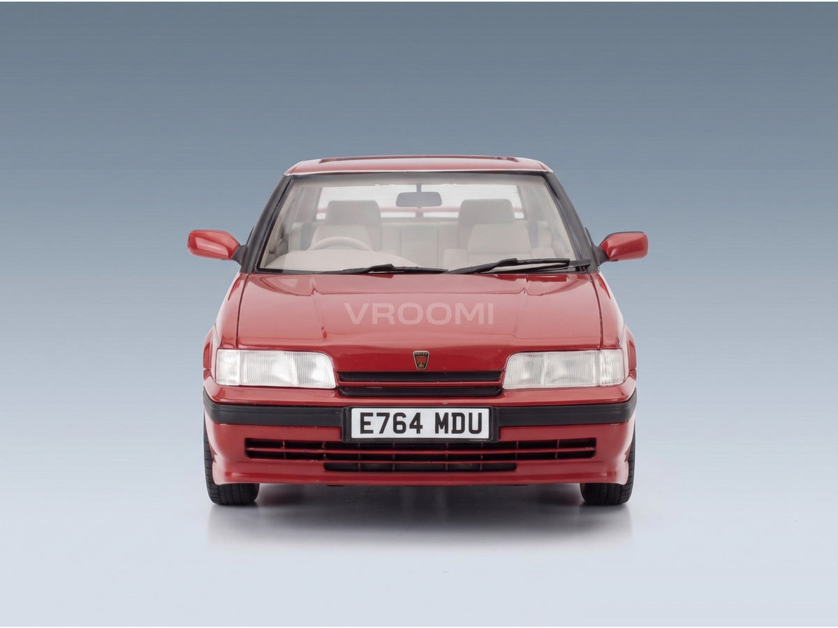 Rover Vitesse 827 1988 Red Cult Scale Models 1:18 scale model - front view
