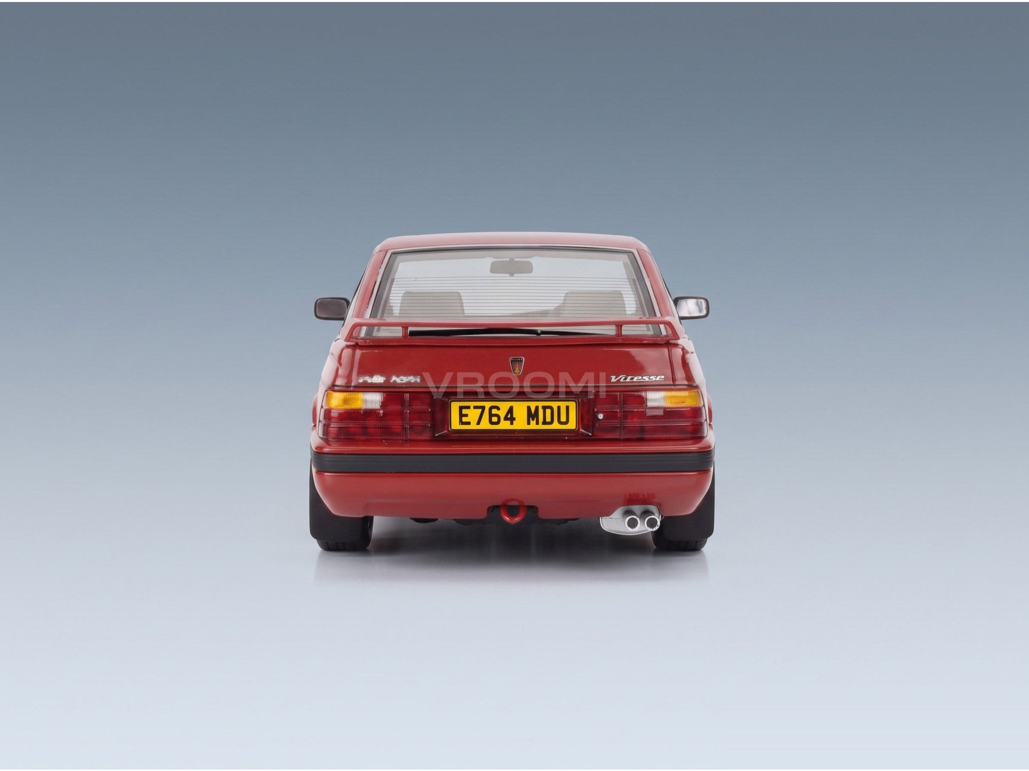 Rover Vitesse 827 1988 Red Cult Scale Models 1:18 scale model - rear view