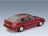 Rover Vitesse 827 1988 Red Cult Scale Models 1:18 scale model - rear three-quarter view