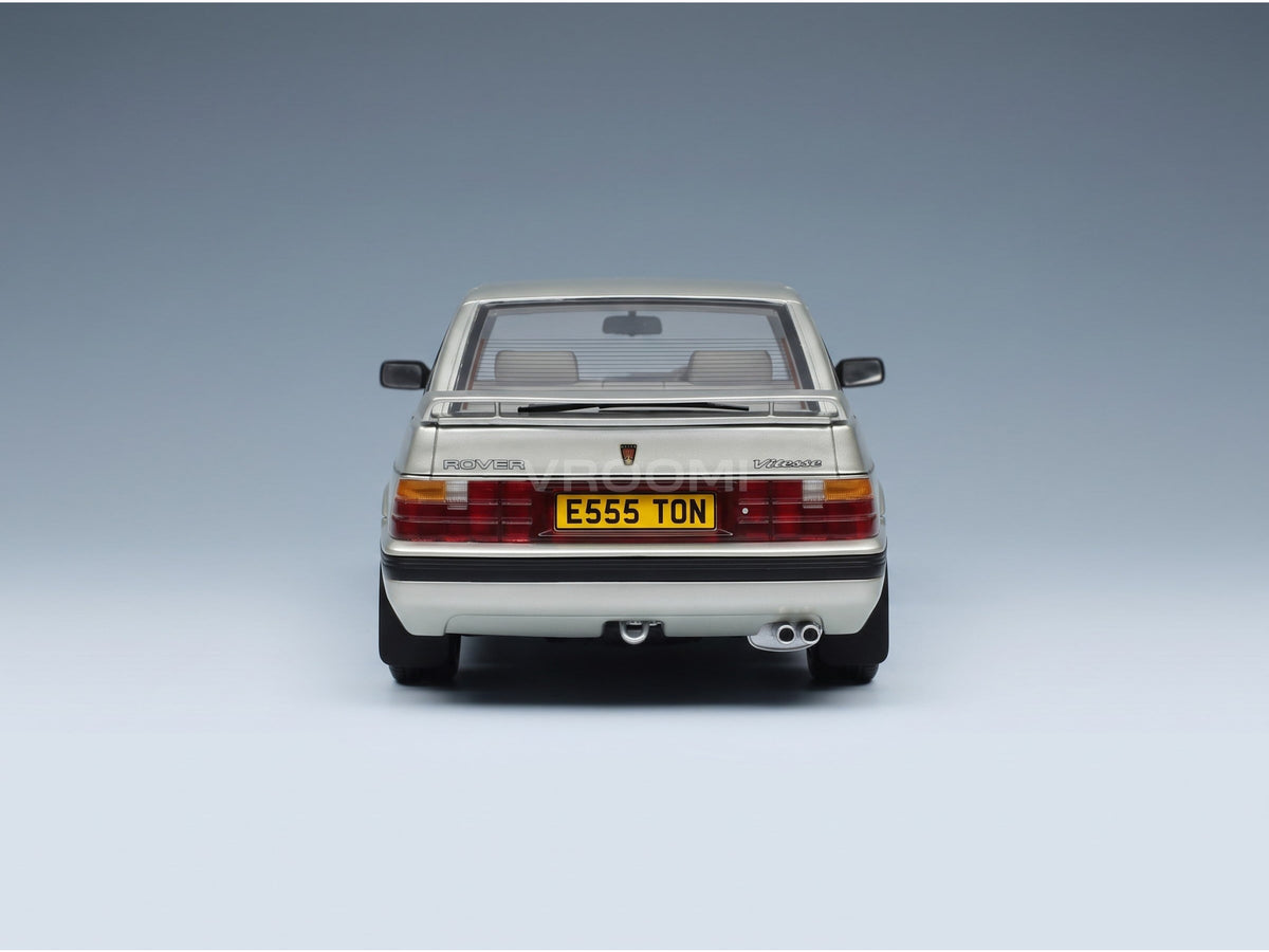 Rover Vitesse 827 1988 Silver Cult Scale Models 1:18 scale model - rear view