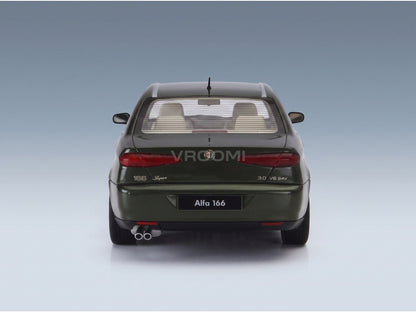 Alfa Romeo 166 3.0 V6 24v Super 1998 Green Cult Scale Models 1:18 - rear view