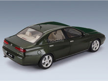 Alfa Romeo 166 3.0 V6 24v Super 1998 Green Cult Scale Models 1:18 - rear three-quarter view