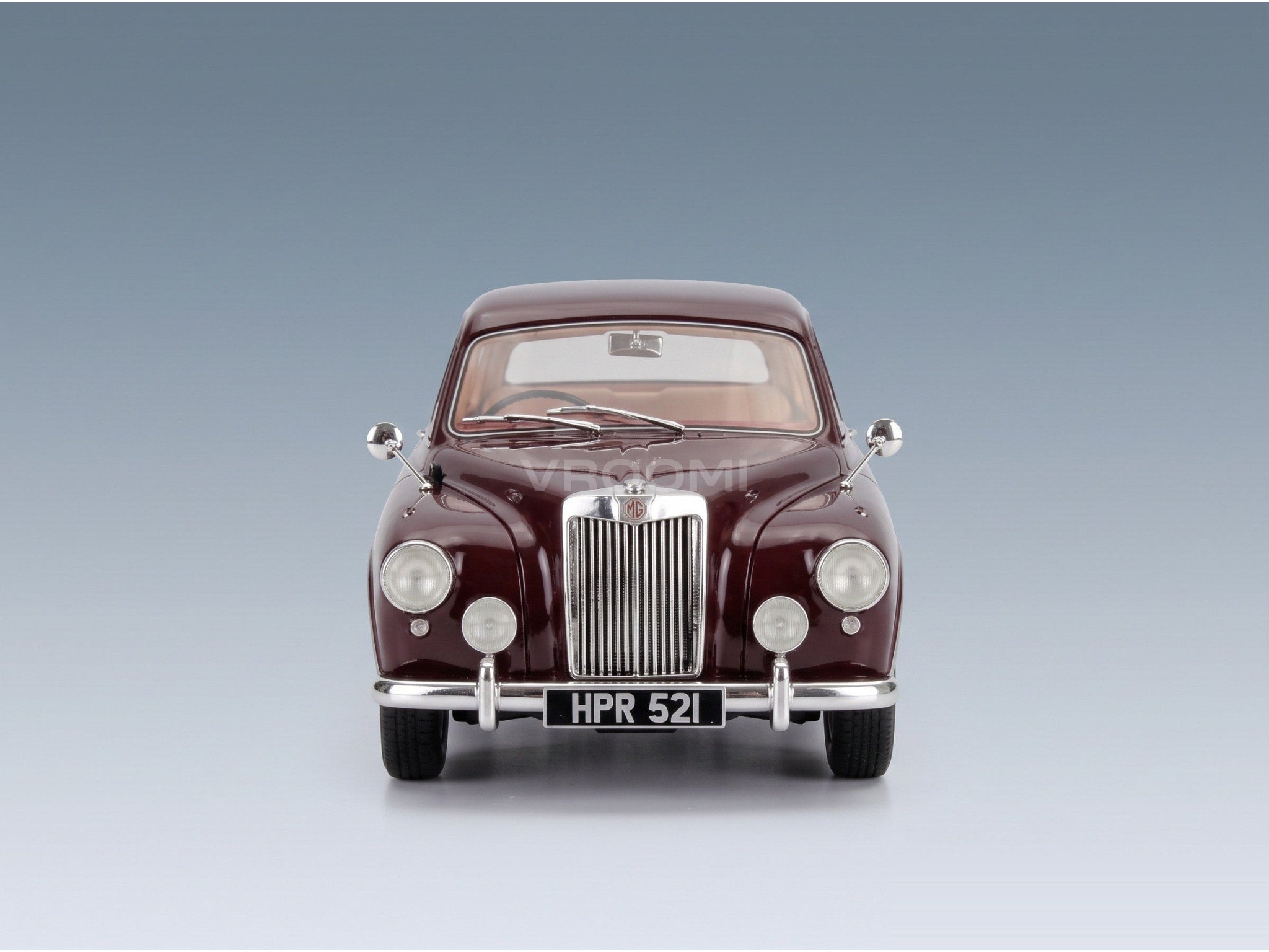 MG Magnette Island 1956 Red Cult Scale Models 1:18 scale model - front view