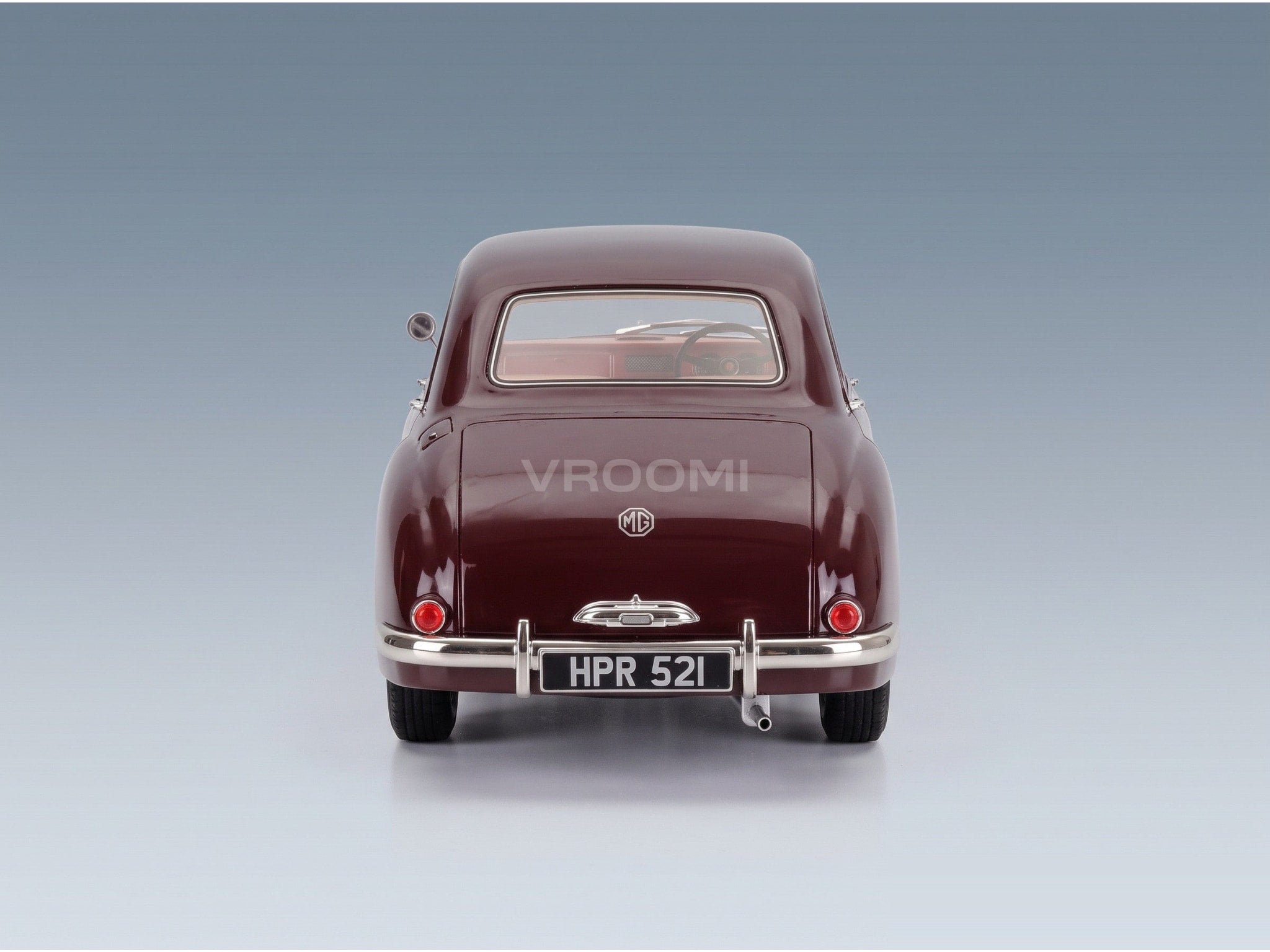 MG Magnette Island 1956 Red Cult Scale Models 1:18 scale model - rear view