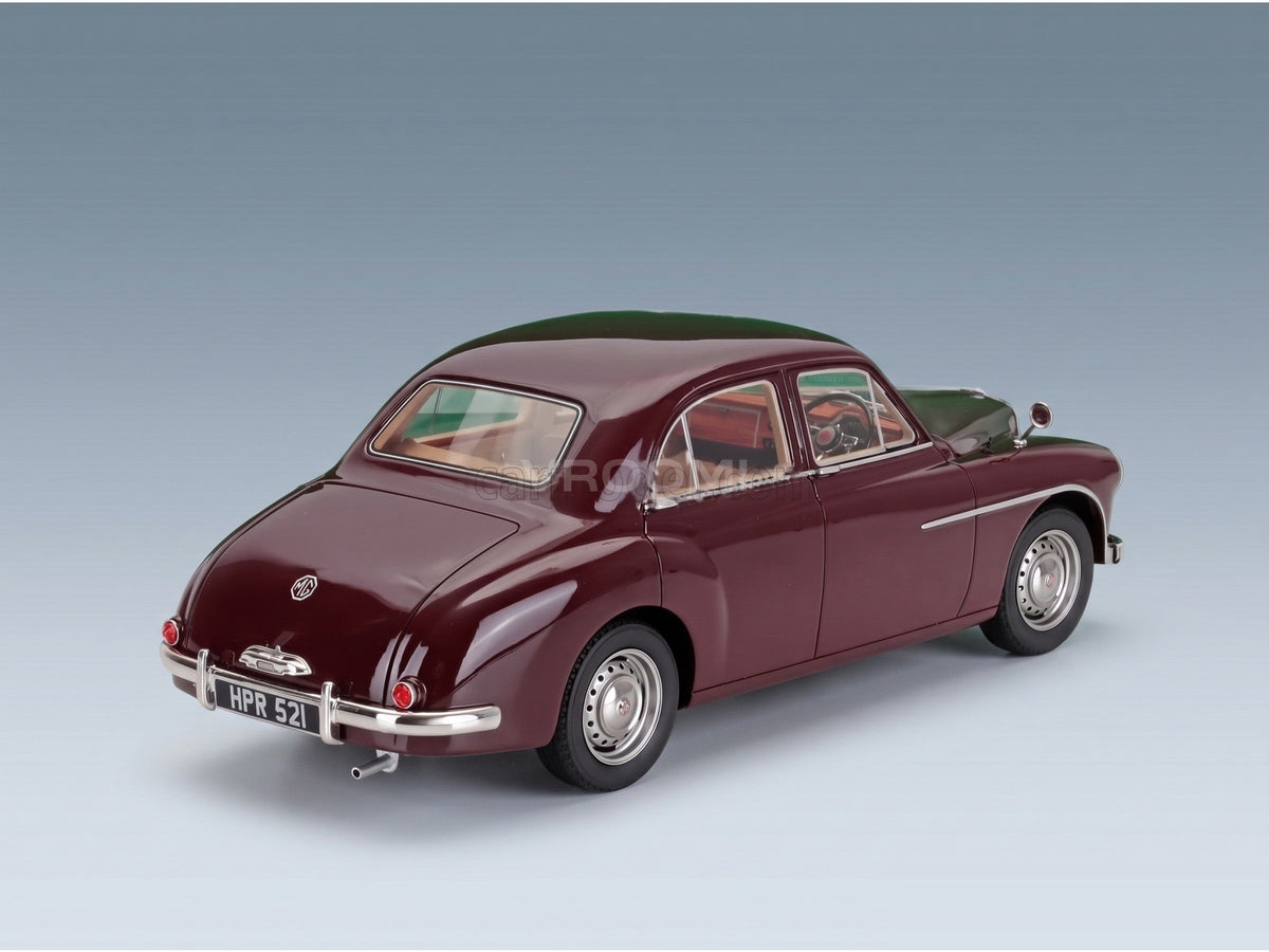MG Magnette Island 1956 Red Cult Scale Models 1:18 scale model - rear three-quarter view