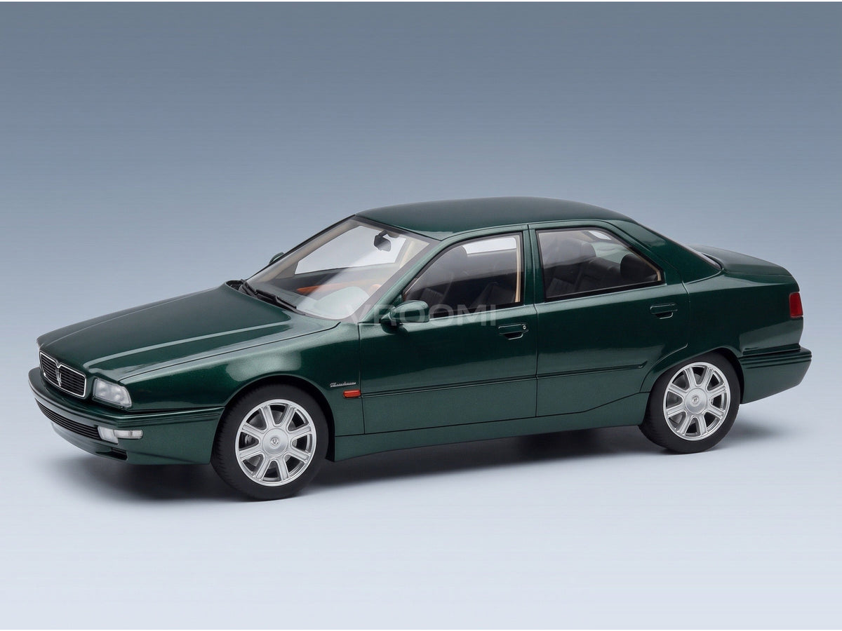 Maserati Quattroporte 4-Series 1994 Green Cult Scale Models 1:18 scale model - side view