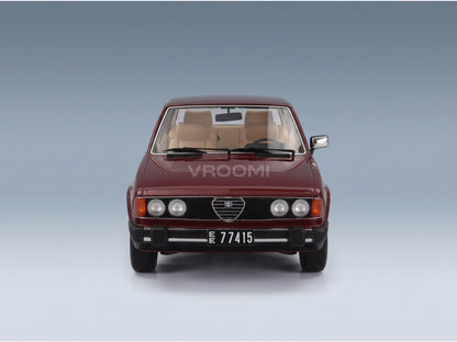 Alfa Romeo Alfa 6 2.5 1979 Red Cult Scale Models 1:18 scale model - front view
