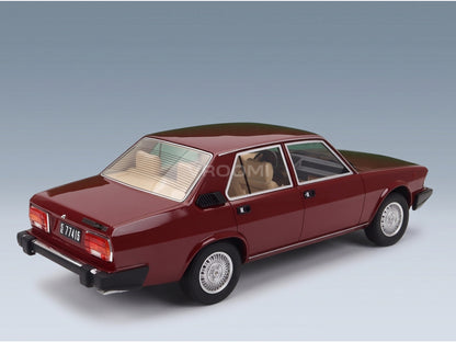 Alfa Romeo Alfa 6 2.5 1979 Red Cult Scale Models 1:18 scale model - rear three-quarter view