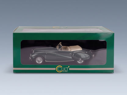 ASTON MARTIN - 2L SPORTS SPIDER CABRIOLET OPEN 1949 - GREEN MET scale model - original packaging