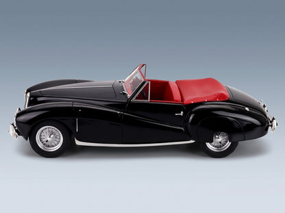 Aston Martin 2-Litre Sports Spider Cabriolet Open 1949 Black Cult Scale Models 1:18 scale model - side view
