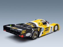 Porsche 956L Turbo Newman Joest Racing No. 7 Klaus Ludwig Henri Pescarolo Stefan Johansson Winner 24h Le Mans 1984 CMR 1:12 scale model - rear three-quarter view