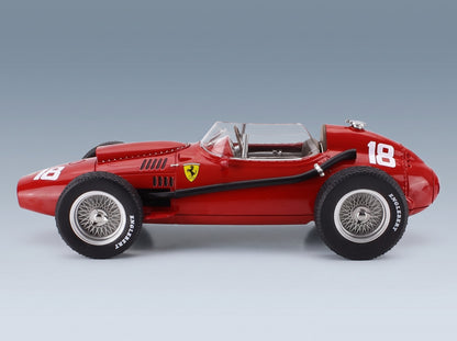 Ferrari Dino 246 No. 18 3rd Italian GP Monza Phil Hill 1958 CMR 1:18 scale model - side view