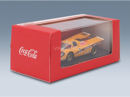 Porsche 917K Team Gunston Coca-Cola No. 1 Attwood Love 9h Kyalami 1970 Spark Model 1:64 scale model - original packaging