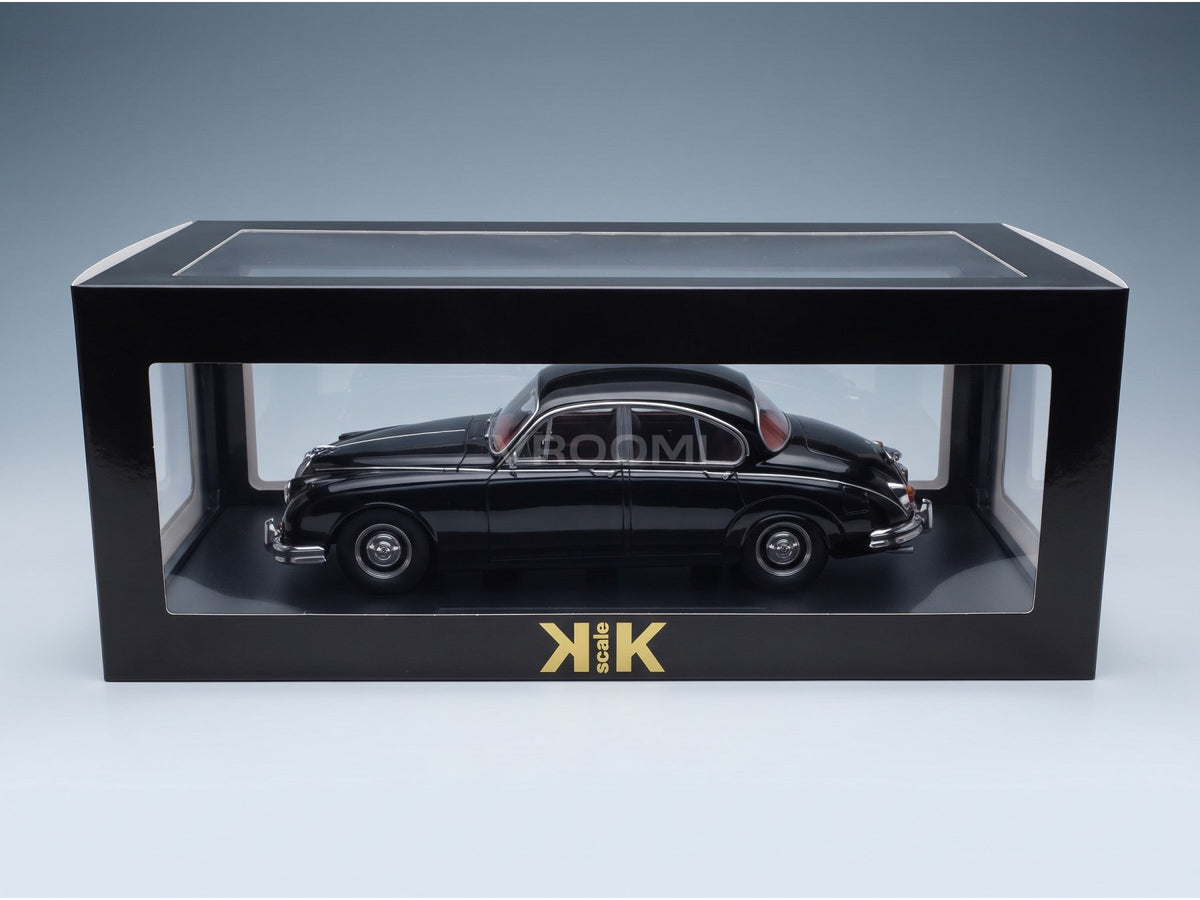 Daimler 250 V6 LHD 1962 Black with Bordeaux Interior KK Scale 1:18 scale model - original packaging