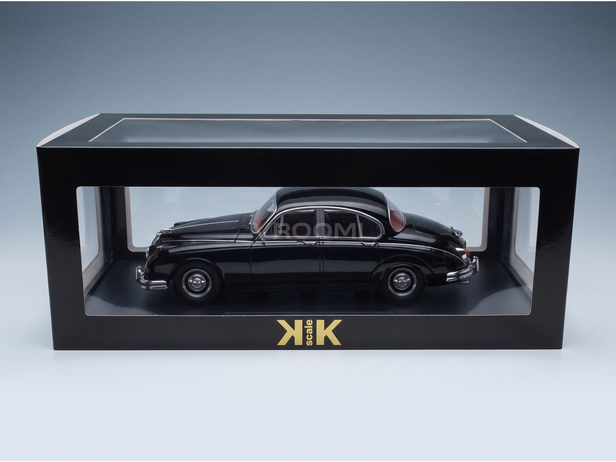 Daimler 250 V6 LHD 1962 Black with Bordeaux Interior KK Scale 1:18 scale model - original packaging