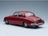 Daimler 250 V6 LHD 1962 Red Brown Interior KK Scale 1:18 scale model - rear three-quarter view
