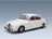 Daimler 250 V6 LHD 1962 White Brown Interior KK Scale 1:18 scale model - front three-quarter view