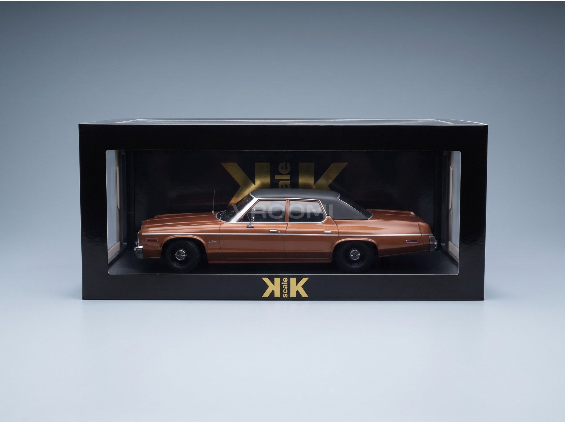 Dodge Monaco 1974 Brown Black KK Scale 1:18 scale model - original packaging