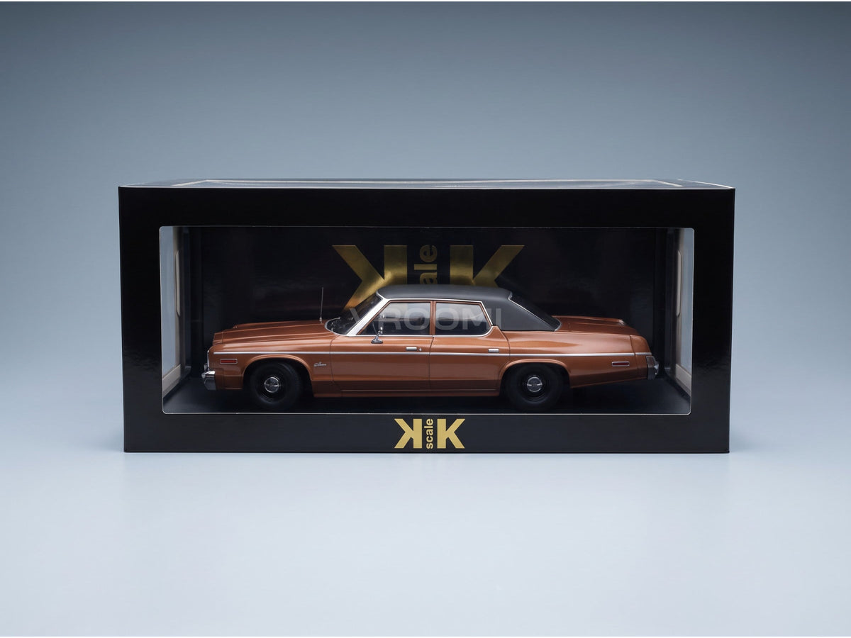 Dodge Monaco 1974 Brown Black KK Scale 1:18 scale model - original packaging