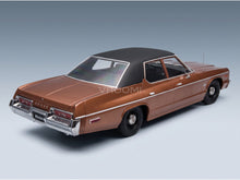 Dodge Monaco 1974 Brown Black KK Scale 1:18 scale model - rear three-quarter view