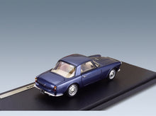 Fiat 1500 S Coupé by Fissore 1960 Blue Esval Models 1:43 scale model - rear three-quarter view