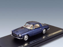 Fiat 1500 S Coupé by Fissore 1961 Blue Esval Model 1:43 scale model - front three-quarter view