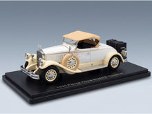 Pierce Arrow Model B Roadster Closed 1930 Beige White Esval Model 1:43 scale model - front three-quarter view
