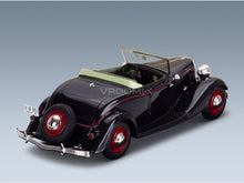 Ford Model 18 Roadster 1933 Black Esval Model 1:43 scale model - rear three-quarter view