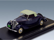 Ford Model 18 Roadster 1933 Blue Cream Esval Model 1:43 scale model - front three-quarter view