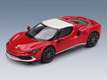 FERRARI - 296 GTB ASSETTO FIORANO F2004 TRIBUTE LIVERY 2024 - RED WHITE scale model - front three-quarter view