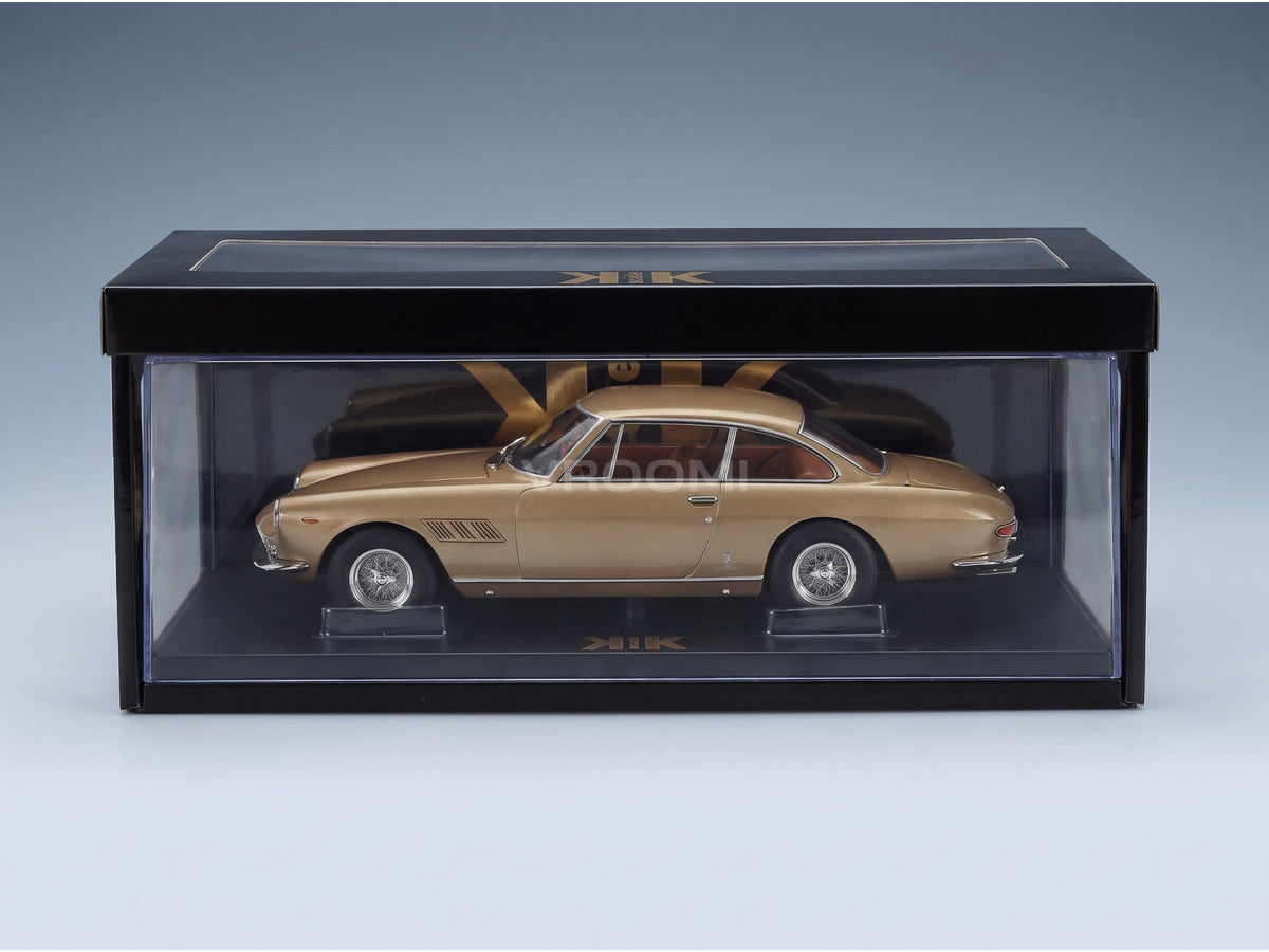 Ferrari 330GT 2+2 1964 Gold Metallic KK Scale 1:18 scale model - original packaging