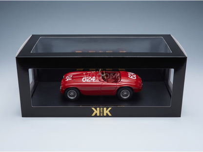 Ferrari 166MM 2.0L V12 Spider No. 624 C. Biondetti E. Salani Winner Mille Miglia 1949 KK Scale 1:18 scale model - original packaging