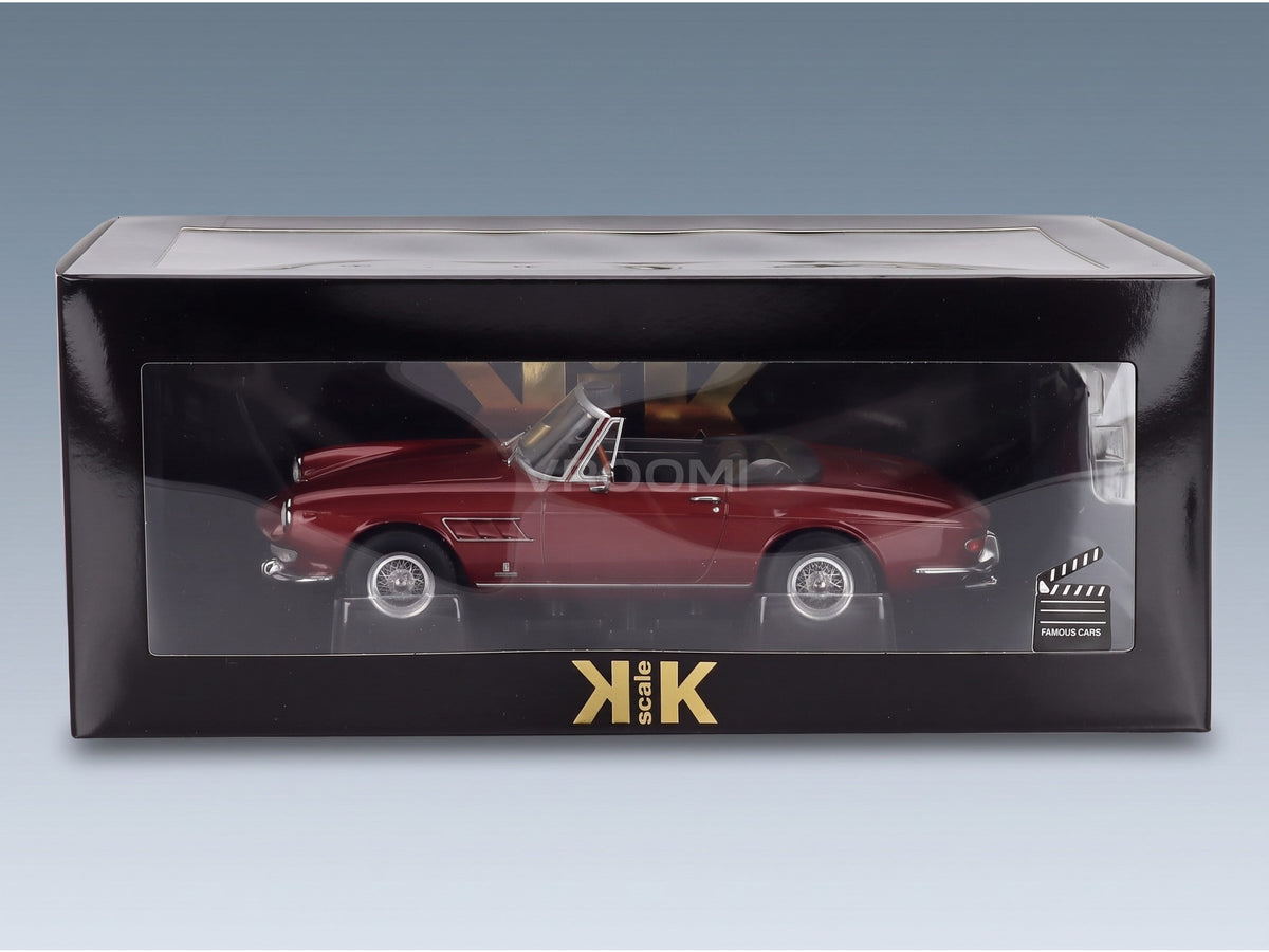 Ferrari 275 GTS Pininfarina Spider Personal Car Steve McQueen 1964 Red Metallic KK Scale 1:18 scale model - original packaging