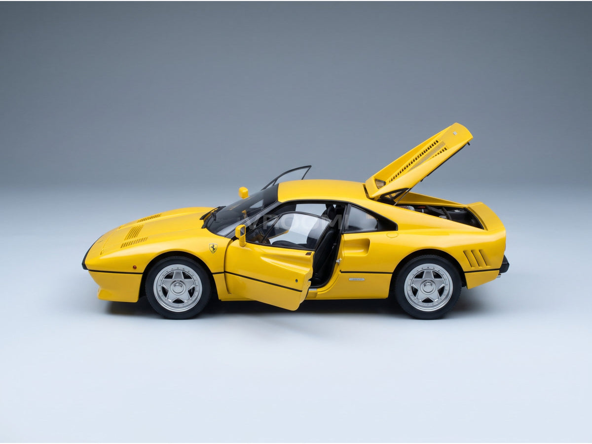 Ferrari 288 GTO 1984 Yellow KK Scale 1:12 scale model - opening parts