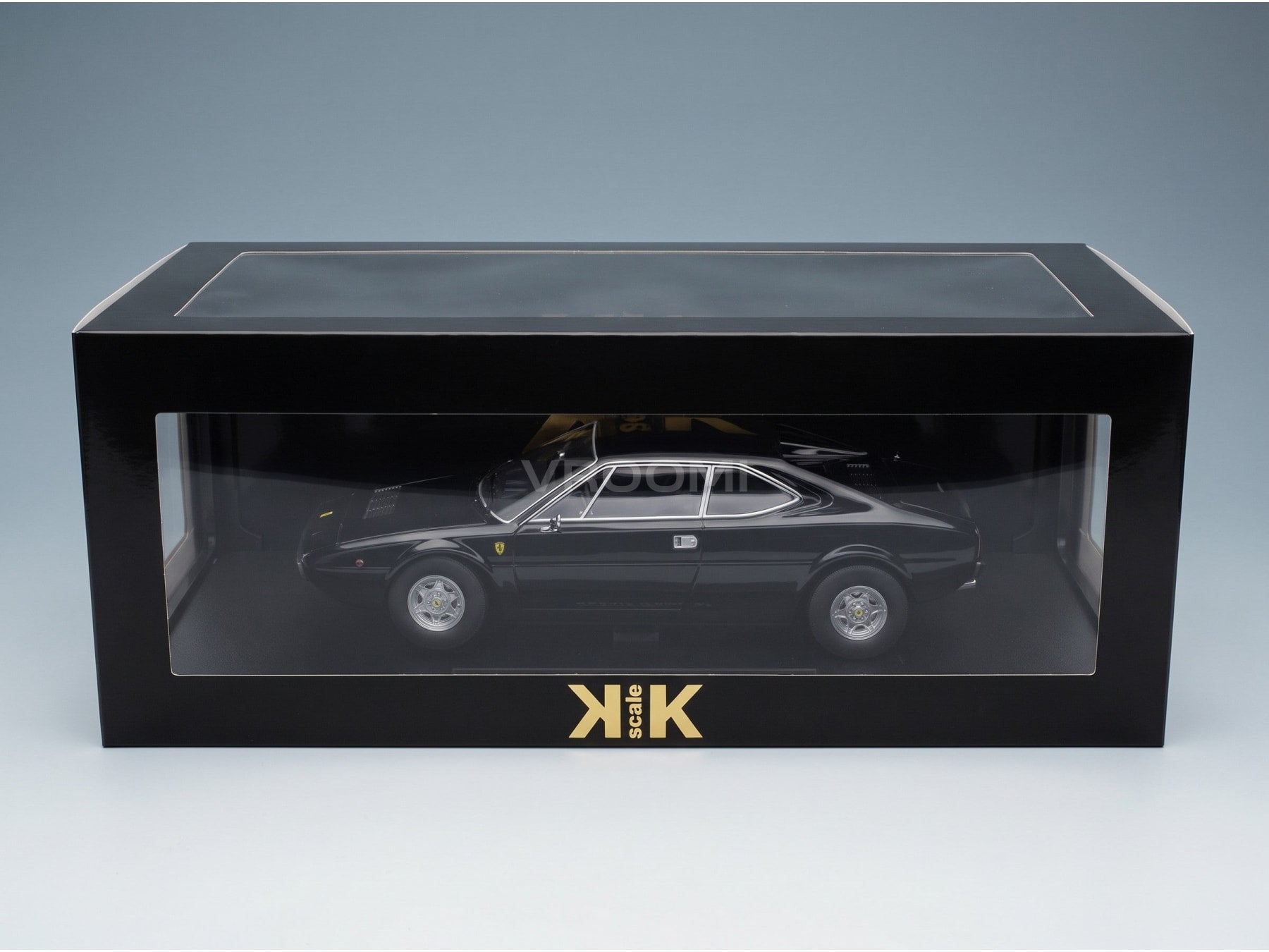 Ferrari Dino 308 GT4 1974 Black KK Scale 1:18 scale model - original packaging