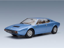 FERRARI - DINO 308 GT4 1974 - LIGHT BLUE - front three-quarter view