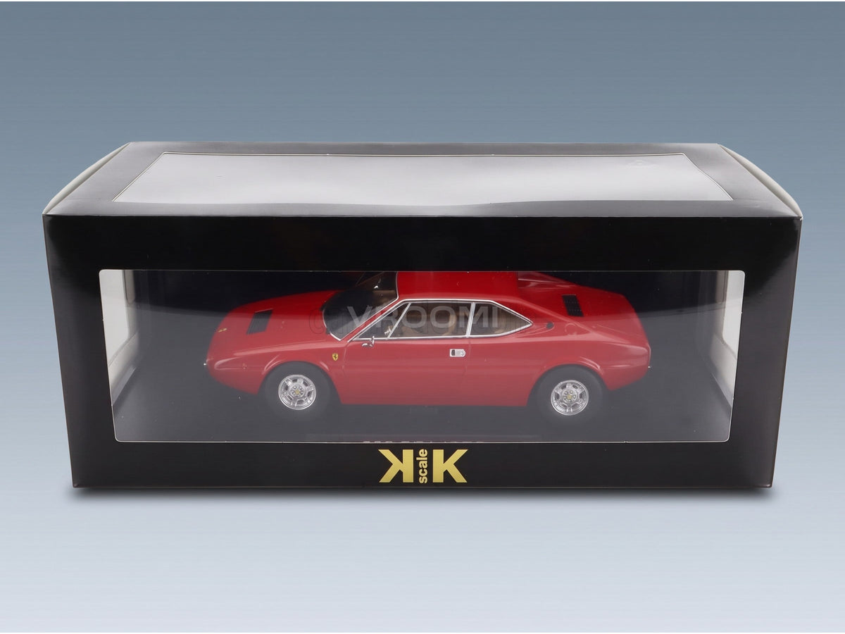 Ferrari Dino 308 GT4 1974 Red KK Scale 1:18 scale model - original packaging