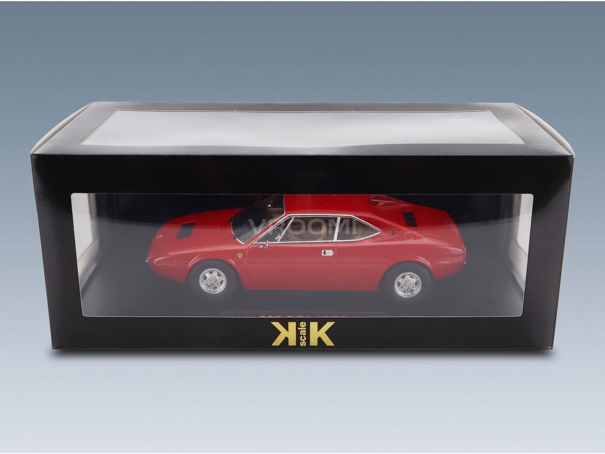 Ferrari Dino 308 GT4 1974 Red KK Scale 1:18 scale model - original packaging
